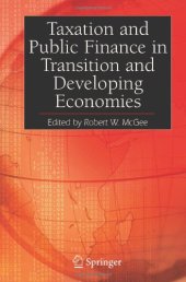 book Taxation and Public Finance in Transition and Developing Economies