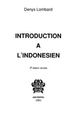 book Introduction a l'indonesien (Cahier d'Archipel)