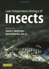 book Low Temperature Biology of Insects