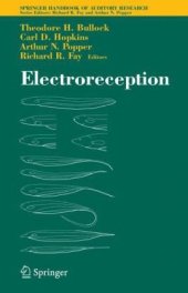 book Electroreception (Springer Handbook of Auditory Research)