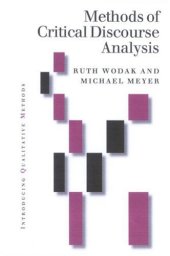 book Methods of Critical Discourse Analysis (Introducing Qualitative Methods series)