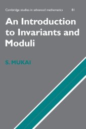 book An Introduction to Invariants and Moduli