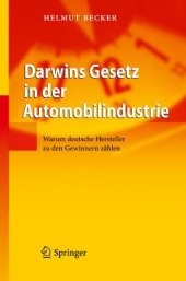 book Darwins Gesetz in der Automobilindustrie: Warum deutsche Hersteller zu den Gewinnern zahlen