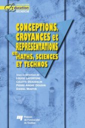 book Conceptions, croyances et representations en maths, sciences et technos