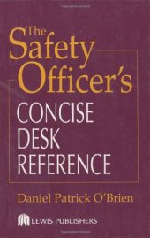 book The Safety Officer's Concise Desk Reference