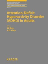 book Attention-Deficit Hyperactivity Disorder (ADHD) in Adults (Key Issues in Mental Health)