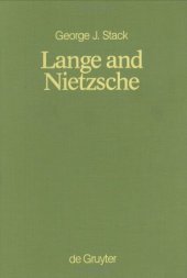 book Lange and Nietzsche (Monographien Und Texte Zur Nietzsche-Forschung)