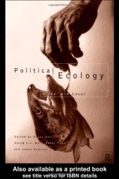 book Political Ecology: Global and Local (Innis Series)
