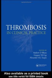 book Thrombosis in Clinical Practice