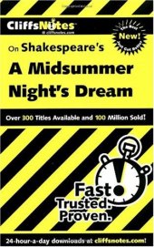 book A Midsummer Night's Dream (Cliffs Notes)