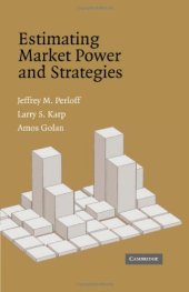 book Estimating Market Power and Strategies