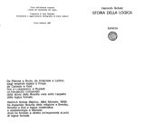 book storia della logica