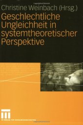 book Geschlechtliche Ungleichheit in systemtheoretischer Perspektive