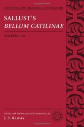 book Sallust's Bellum Catilinae