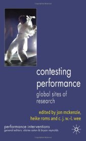 book Contesting Performance: Emerging Sites of Research (Performance Interventions)