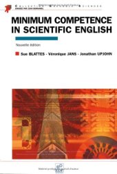 book Minimum competence in scientific english