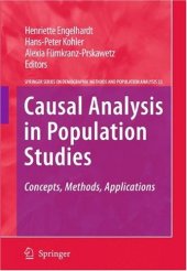 book Causal Analysis in Population Studies: Concepts, Methods, Applications