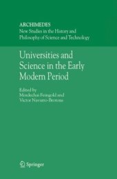 book Universities and Science in the Early Modern Period