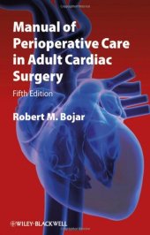 book Manual of Perioperative Care in Adult Cardiac Surgery,Fifth Edition