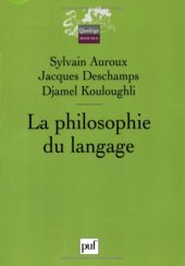 book La philosophie du langage