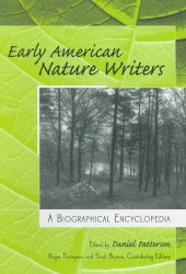 book Early American Nature Writers: A Biographical Encyclopedia