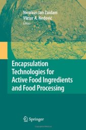 book Encapsulation Technologies for Active Food Ingredients and Food Processing