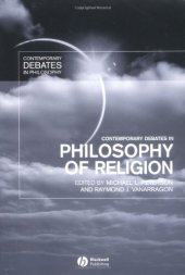 book Contemporary Debates in Philosophy of Religion