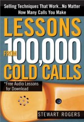 book Lessons from 100,000 Cold Calls