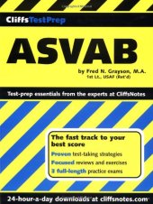 book ASVAB (Cliffs Test Prep)