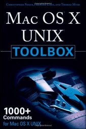 book MAC OS X UNIX Toolbox: 1000+ Commands for the Mac OS X