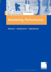 book Marketing Performance: Messen, Analysieren, Optimieren