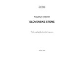 book Slovenske stene: izbor najlepsih plezalnih vzponov