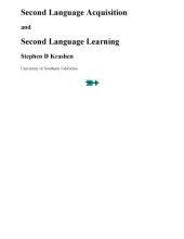 book Second Language Acquisition and Second Language Learning (Language Teaching Methodology Series)