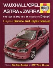 book Vauxhall Opel Astra and Zafira (Diesel R to W Registration) Service and Repair Manual (Haynes Manuals)