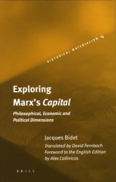 book Exploring Marx's Capital: Philosophical, Economic and Political Dimensions