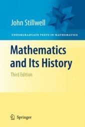 book Mathematics and Its History