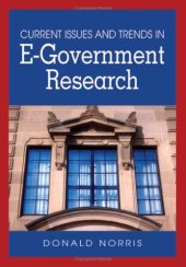 book Current Issues And Trends in E-Government Research (Advances in Electronic Government Research)