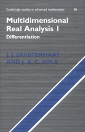 book Multidimensional Real Analysis I: Differentiation