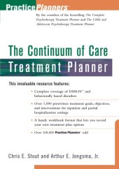 book The Continuum of Care Treatment Planner (PracticePlanners?)