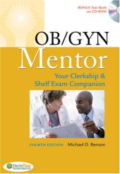 book OB GYN Mentor: Your Clerkship and Shelf Exam, Fourth Edition