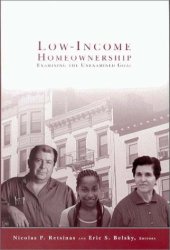 book Low-Income Homeownership: Examining the Unexamined Goal