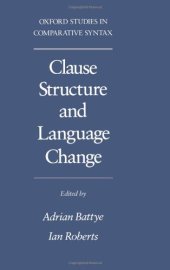 book Clause Structure and Language Change