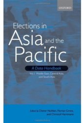 book Elections in Asia and the Pacific: A Data Handbook: Volume 1. Middle East, Central Asia, and South Asia