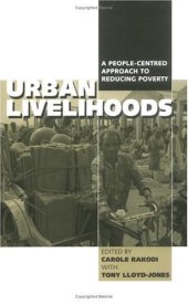 book Urban Livelihoods: A People-Centred Approach to Reducing Poverty