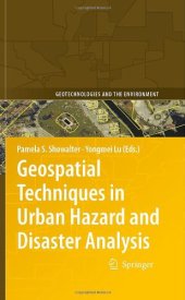 book Geospatial Techniques in Urban Hazard and Disaster Analysis