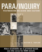 book Para Inquiry: Postmodern Religion and Culture