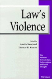 book Law's Violence (The Amherst Series in Law, Jurisprudence, and Social Thought)