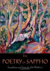 book The Poetry of Sappho