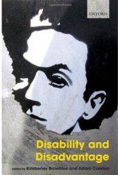 book Disability and Disadvantage