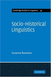 book Socio-Historical Linguistics: Its Status and Methodology